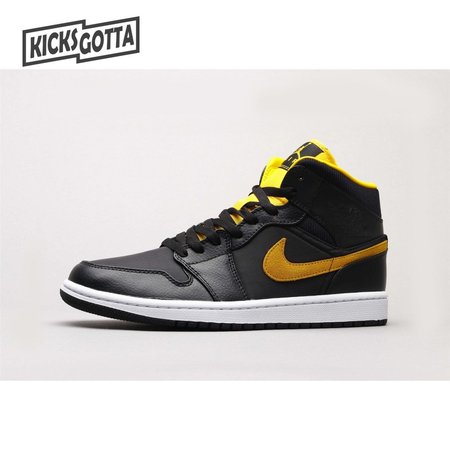 Air Jordan 1 Mid Black University Gold 40-46