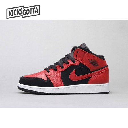 Air Jordan 1 Mid Reverse Bred 36-46