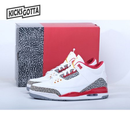 Air Jordan 3 Retro Cardinal Red Size: 40-47.5