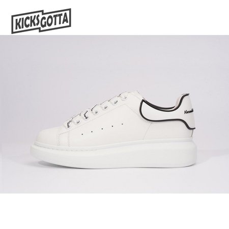 Alexander McQueen Oversized white Black SIZE: 35-45