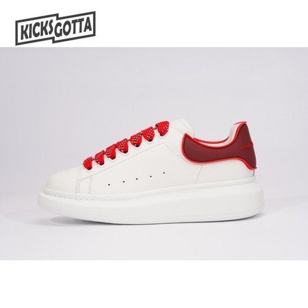 Alexander McQueen Oversized white Red SIZE: 35-45