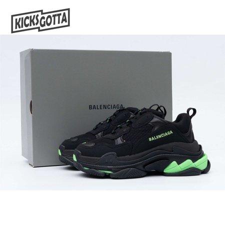 Balenciaga Triple S Black Fluo Green SIZE: 35-45