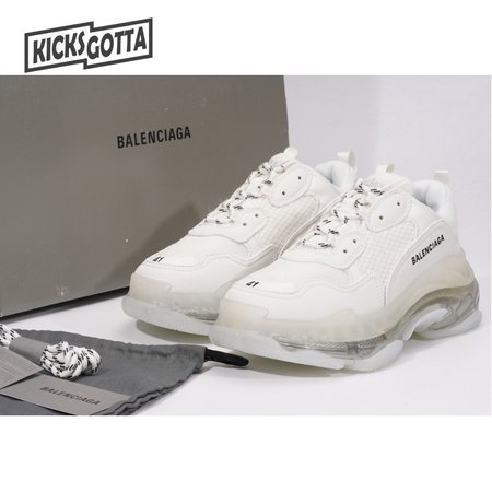 Balenciaga Triple S Clear Sole White SP35-45