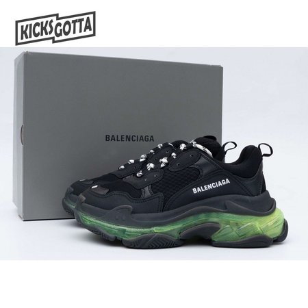 Balenciaga Triple S Black Yellow Fluo 35-45