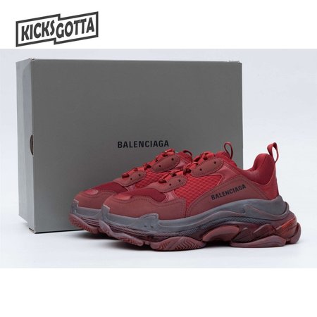 Balenciaga Triple S Burgundy Red 35-45