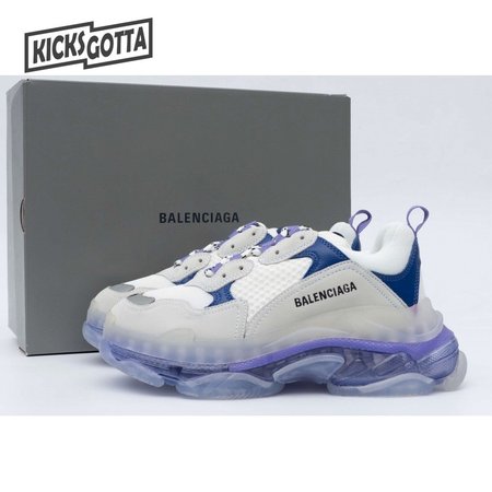 Balenciaga Triple S Clear Sole Blue (W) 35-45