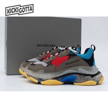 Balenciaga Triple S Grey Red Blue 35-45