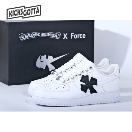 Chrome Hearts x NK Air Force 1 Triple White SIZE 36-45