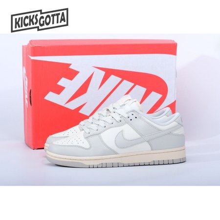 NIKE Dunk Low Light Bone SIZE: 36-47.5