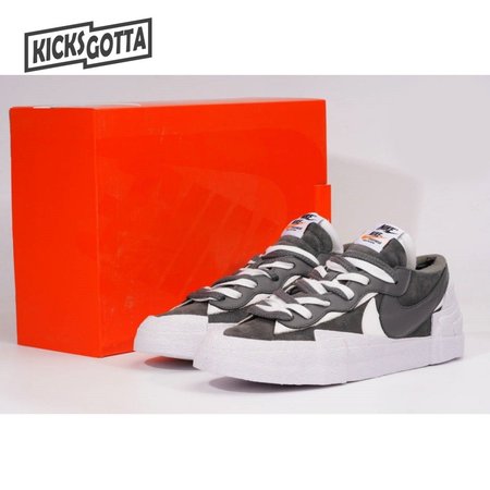 NK x Sacai Blazer Low "Dark Grey" 36-46