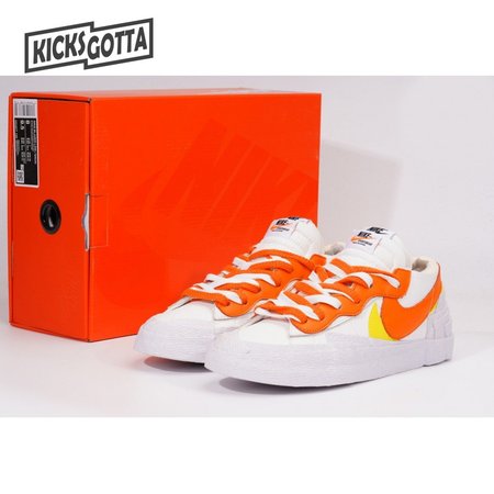 NK x Sacai Blazer Low "White Magma Orange" 36-46