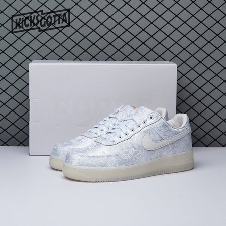 Nike CLOT x Air Force 1 White AO9286-100 36-46