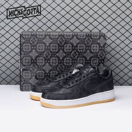 Nike Fragment X CLOT x Air Force 1 (Black) CZ3986-001 36-46