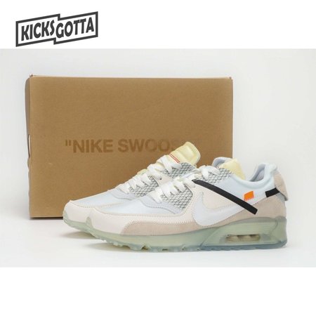 Nike OFF-WHITE x Air Max 90 White 40-46