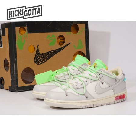 OFF WHITE X NK Dunk Low "The 50" (NO.07) SIZE: 36-47.5