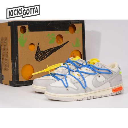 OFF WHITE X NK Dunk Low "The 50" (NO.10) SIZE: 36-47.5