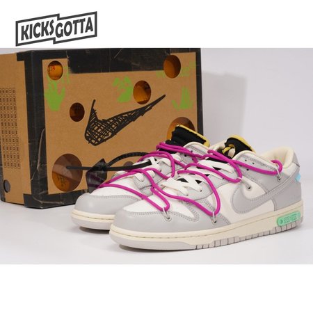 OFF WHITE X NK Dunk Low "The 50" (NO.30) SIZE: 36-47.5