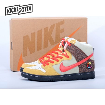 Color Skates x Nike SB Dunk High Kebab And Destroy Size Size 36-47.5