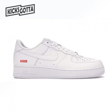 Nike Air Force 1 Low Supreme White Size 36-47.5