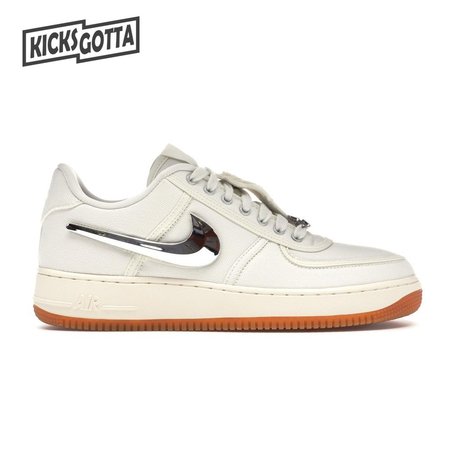 Travis Scott x Air Force 1 'Sail' Size 36-46