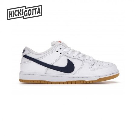 Dunk Low Pro ISO SB 'Orange Label - White Navy' Size 36-47.5