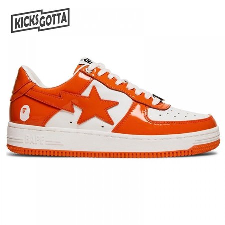 A Bathing Ape Bape SK8 Sta orange Size 36-45