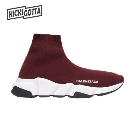 Balenciaga Speed Burgundy Size 36-46