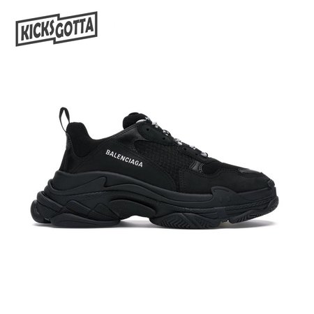 Balenciaga Triple S Triple Black Size 34-46