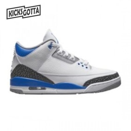 Air Jordan 3 Retro 'Racer Blue' Size 40-47.5