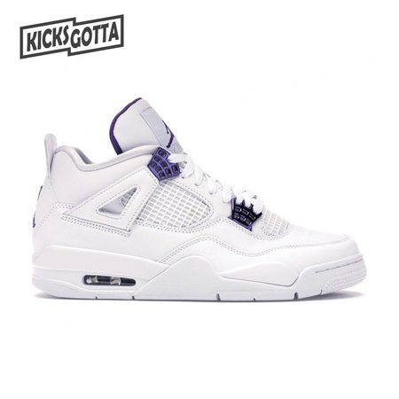 Air Jordan 4 Retro 'Purple Metallic' Size 36-47.5