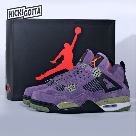 AIR JORDAN 4 RETRO CANYON PURPLE SIZE 36-47.5