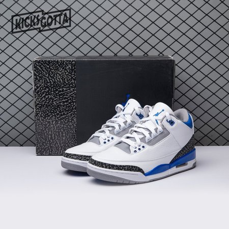 Jordan 3 Retro Racer Blue CT8532-145 Size 40-48.5