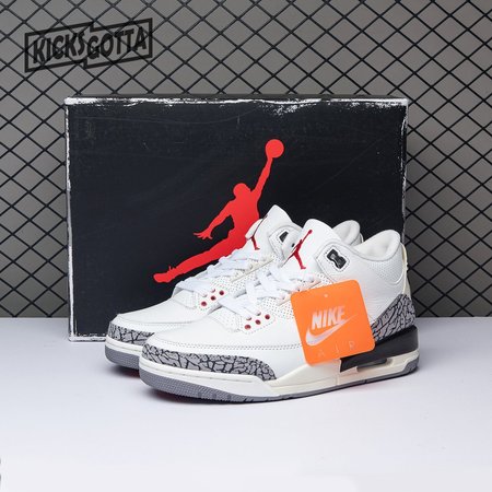 Jordan 3 Retro White Cement Reimagined DN3707-100 Size 40-47.5