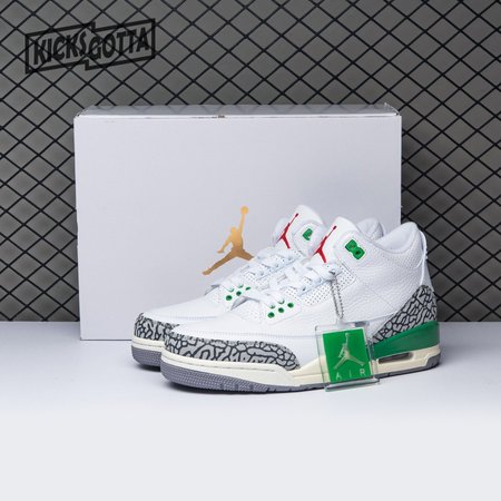 Jordan 3 Retro Lucky Green CK9246-136 Size 36-47.5