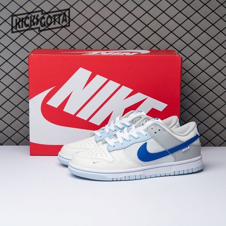 Nike Dunk Low Ivory Hyper Royal FB1543-141 Size 36-46