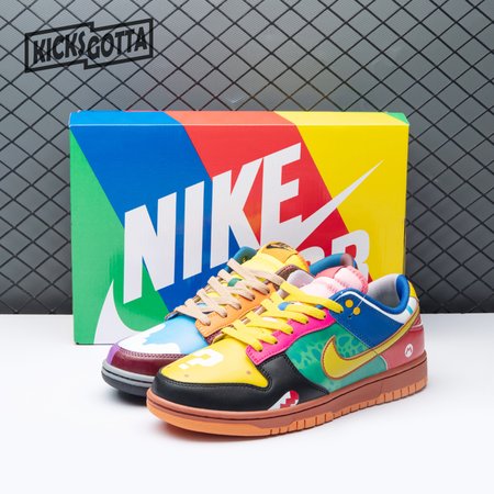 Nike Dunk Low What the Super Mario Custom Size 40-48.5