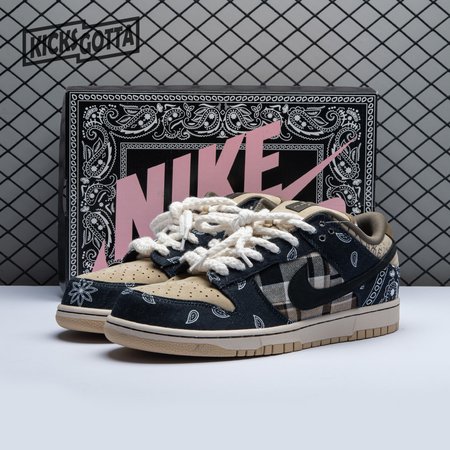 Travis Scott x Dunk Low Premium QS SB 'Cactus Jack' Size 36-47.5