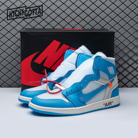 Off-White x Air Jordan 1 Retro High OG 'UNC' Size 36-47.5