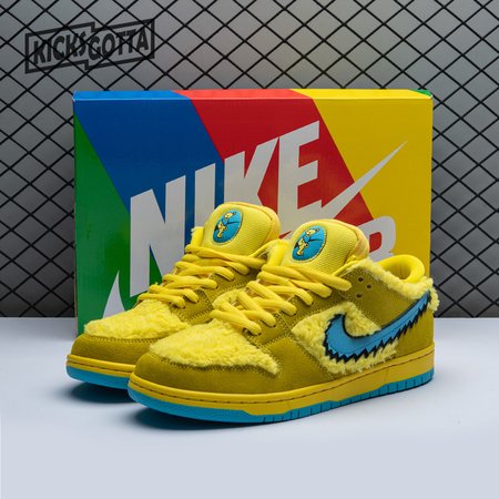 Grateful Dead x Dunk Low SB 'Yellow Bear' Size 36-47.5