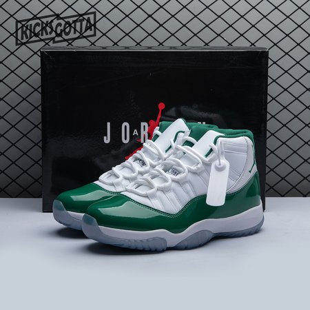 Jordan 11 Retro White Green CT8012-113 Size 40-48.5