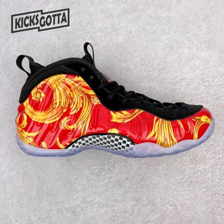 Supreme x Nike Air Foamposite One 652792-600 Size 38.5-46